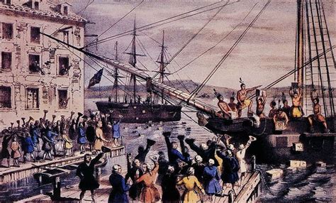 Boston Tea Party: En Skatteprotest och Kolonial Uppror Mot Brittisk Styre