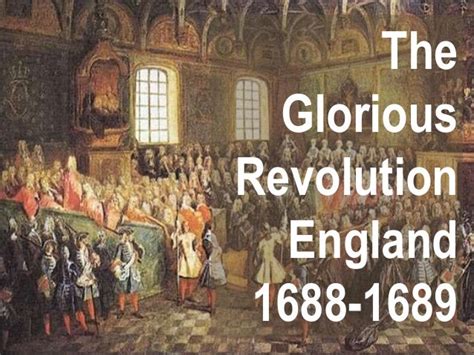  Glorious Revolutionens Oändliga Följder För Englands Politiska Landskap