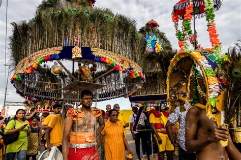 Thaipusam-Festivalet som hyllade Vallamban, en Malaysisk Sri Lankansk Guru och Mystiker