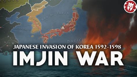 Den japanska invasionen av Korea; ett blodigt kapitel i den moderna asiatiska historien